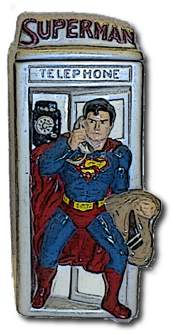 Superman changing outfits